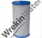 PL1-10BB Jumbo High Flow Polyester Pleated Sediment Filters 4in x 9in -1 micron
